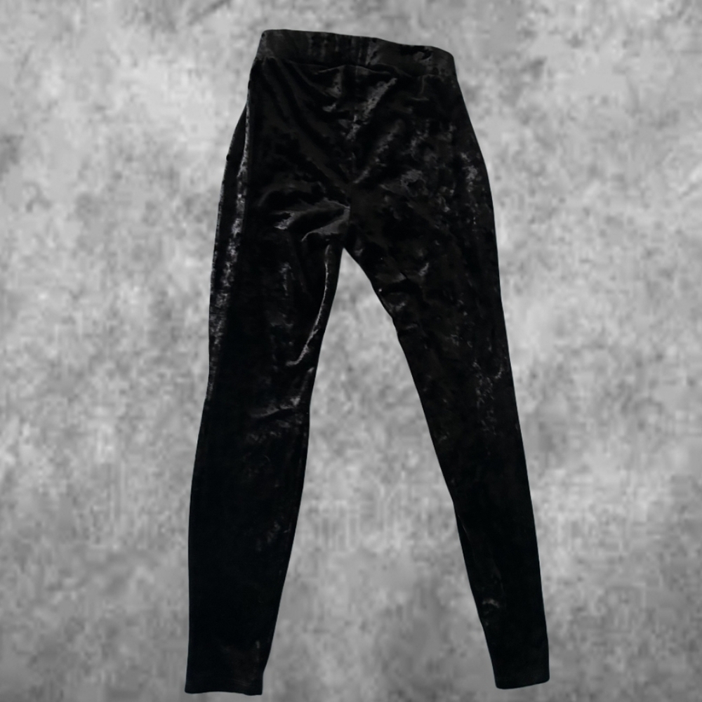 Black Velvet Kids Leggings